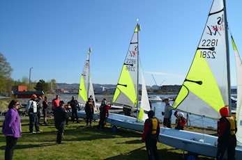 Sesongstart for jolleseilerne!